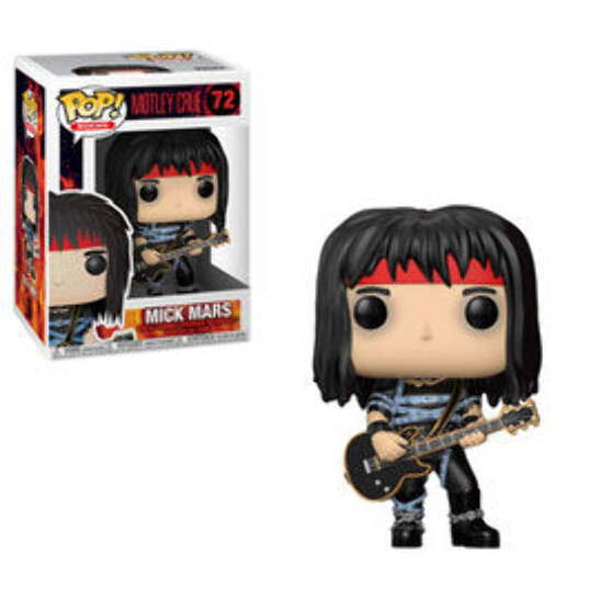 Funko POP! Rocks: Motley Crue - Mick Mars (Damaged Box) #72 | eBay