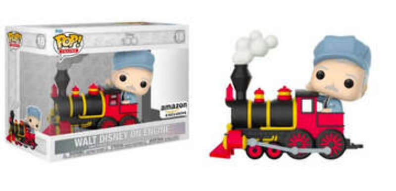 【新品未使用】Funko Pop! Walt Disney on Engine Funko POP! Disney Trains: Walt Disney On Engine (Amazon