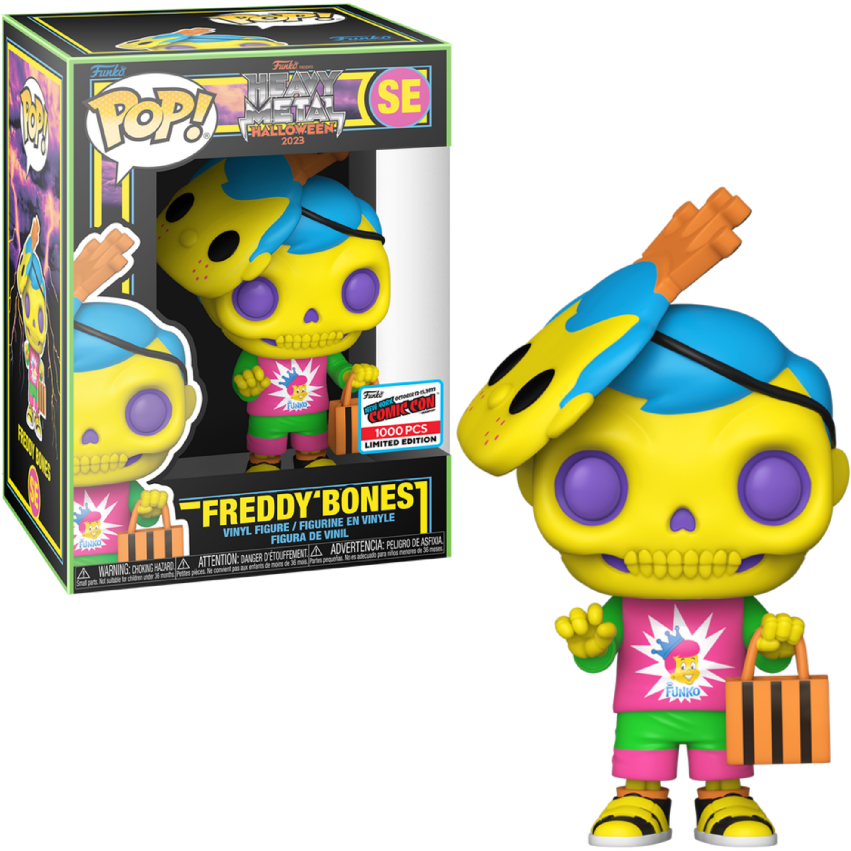 Funko POP! Heavy Metal Halloween 2023 - Freddy Bones (2023