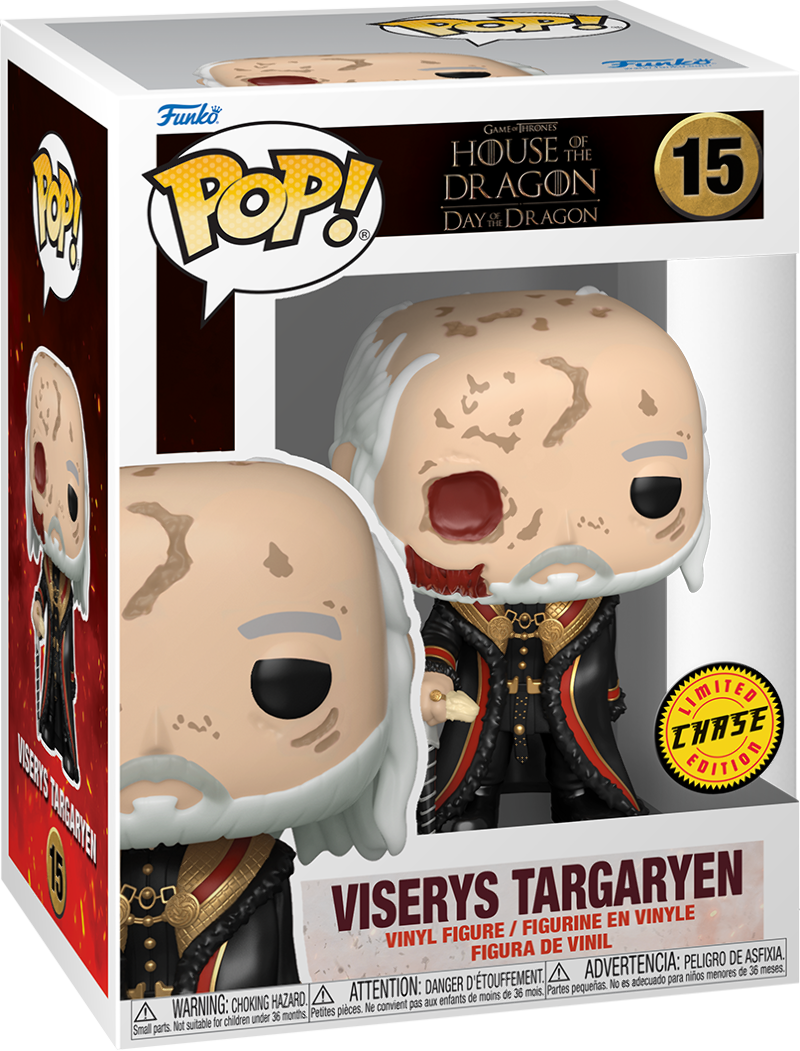 Funko POP! House of The Dragon - Viserys Targaryen (CHASE) #15 | eBay
