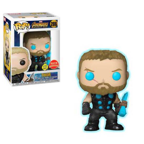 アメコミ Funko POP Avengers Infinity War Thor Funko POP! Marvel: Avengers Infinity War - Thor (GiTD)(Asia