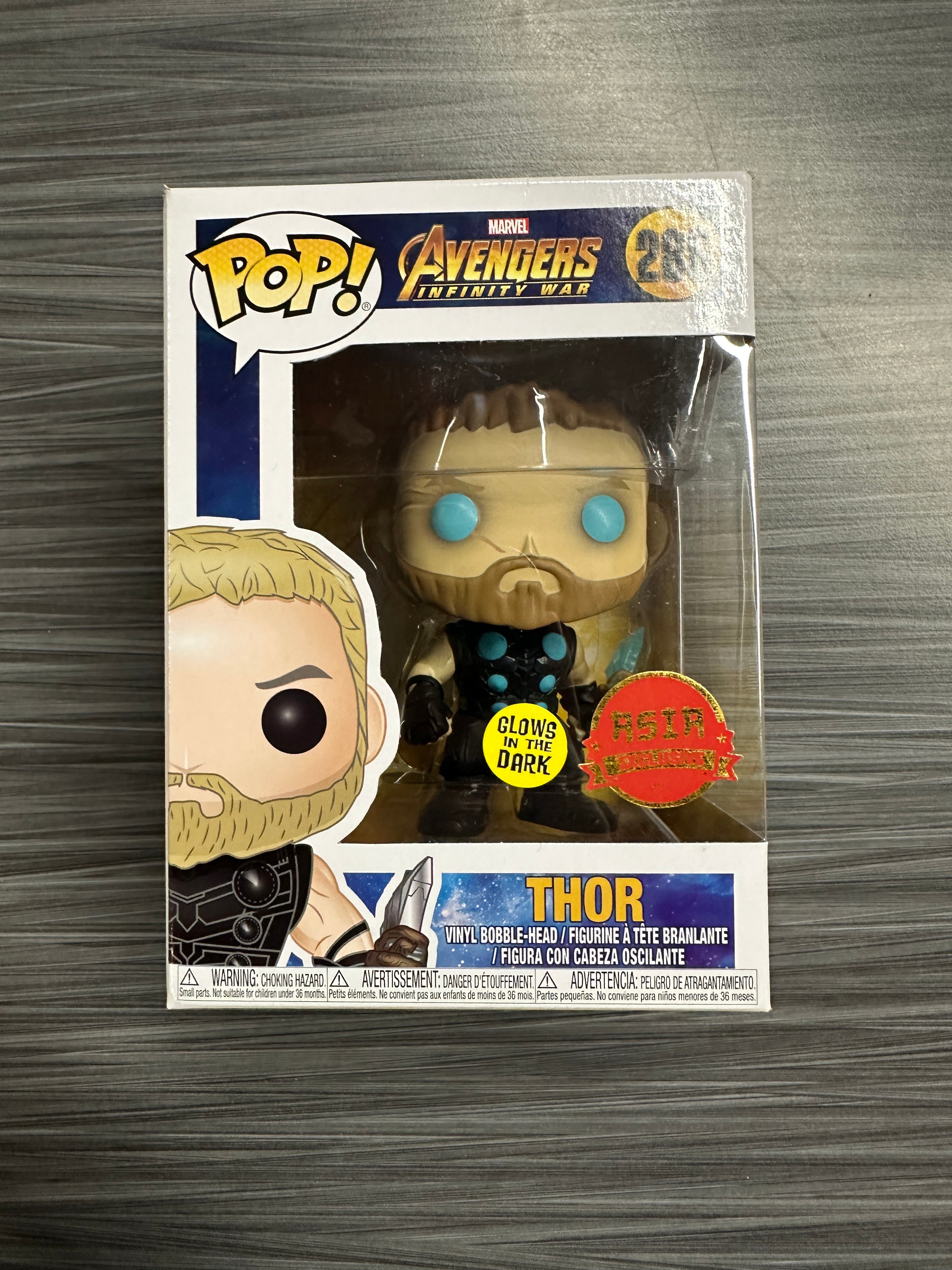 Funko POP! Marvel: Avengers Infinity War - Thor (GiTD)(Asia