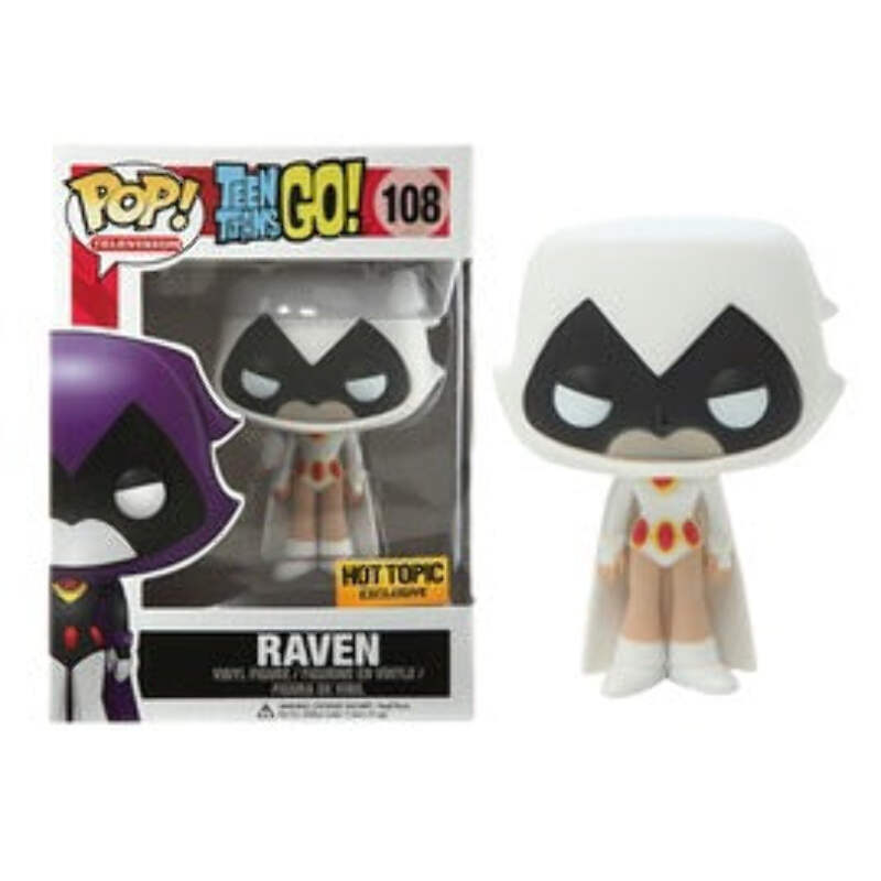 Funko POP! Television: Teen Titans GO! - Raven (Hot Topic)(Damaged