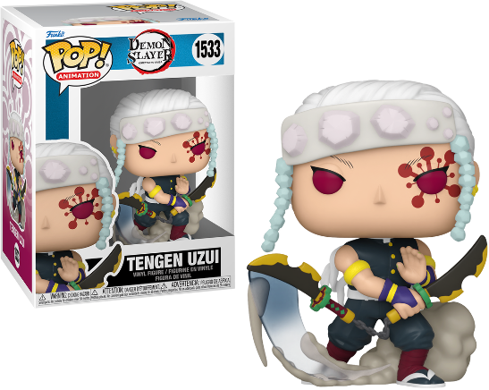 Funko POP! Animation: Demon Slayer - Tengen Uzui #1533 | eBay