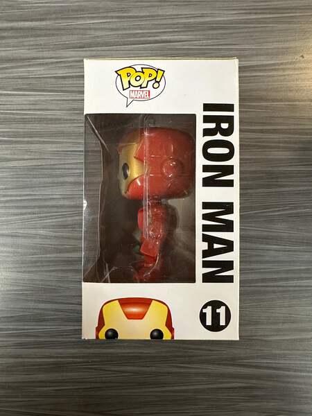 Funko POP! Marvel: Avengers - Iron Man [Large Font](Damaged Box)[C