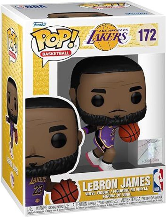 スポーツ Funko POP! NBA LEBRON JAMES 172 Funko POP! Basketball: Los Angeles Lakers - Lebron James