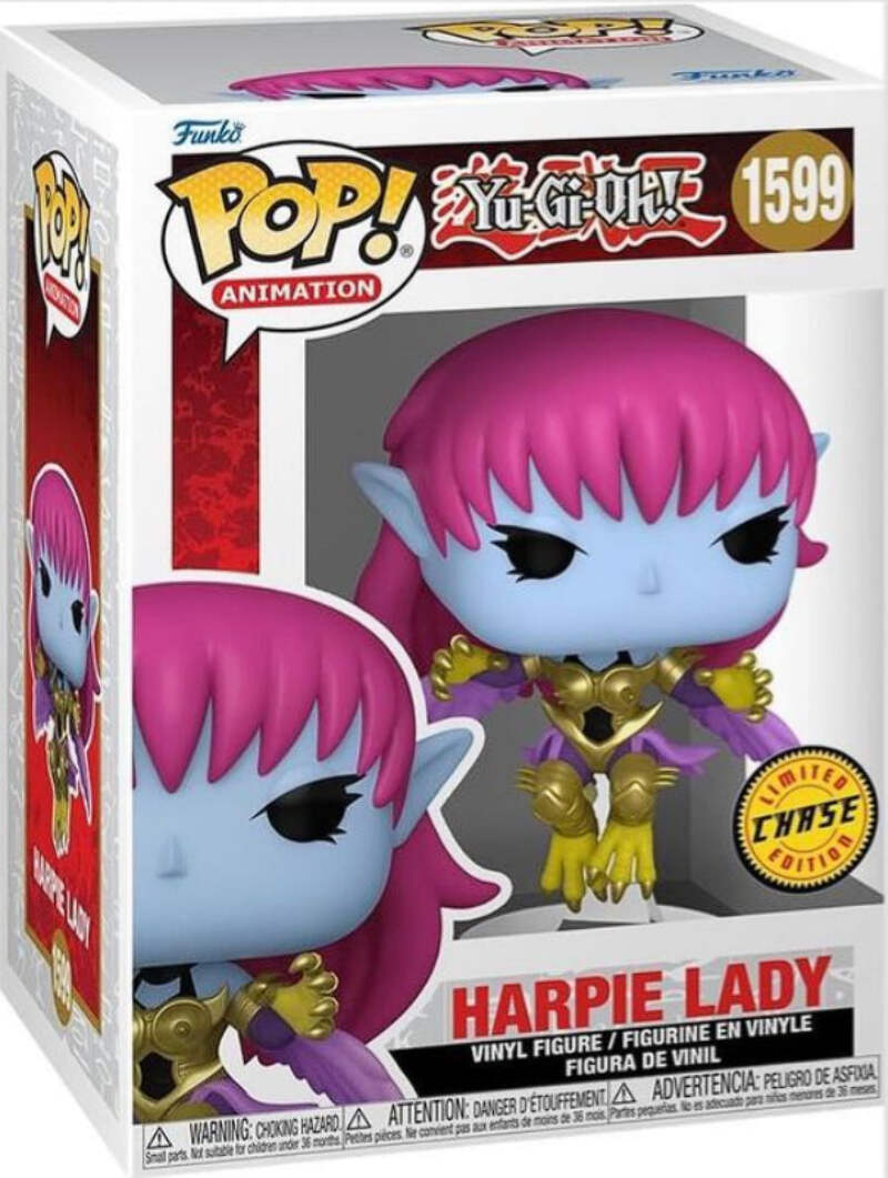 Funko POP! Animation: Yu-Gi-Oh! - Harpie Lady (CHASE) #1599 | eBay