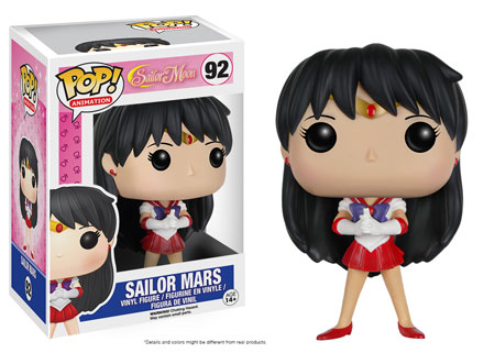 セーラームーン　FUNKO フィギュア Funko POP Anime: Sailor Moon - Sailor Mercury #91 Action