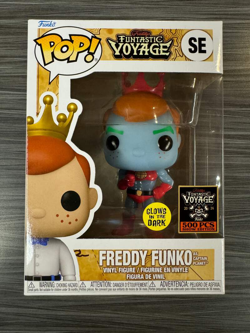Funko POP! Funtastic Voyage: Freddy Funko as Captain Planet (GiTD