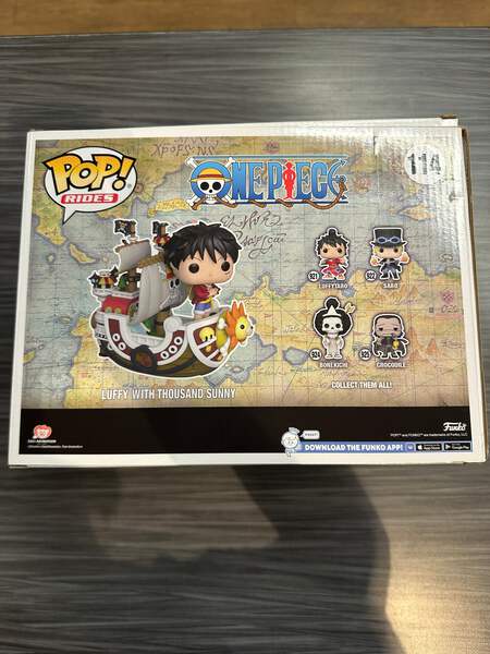 Funko POP! Rides: One Piece - Luffy w/ Thousand Sunny (2022