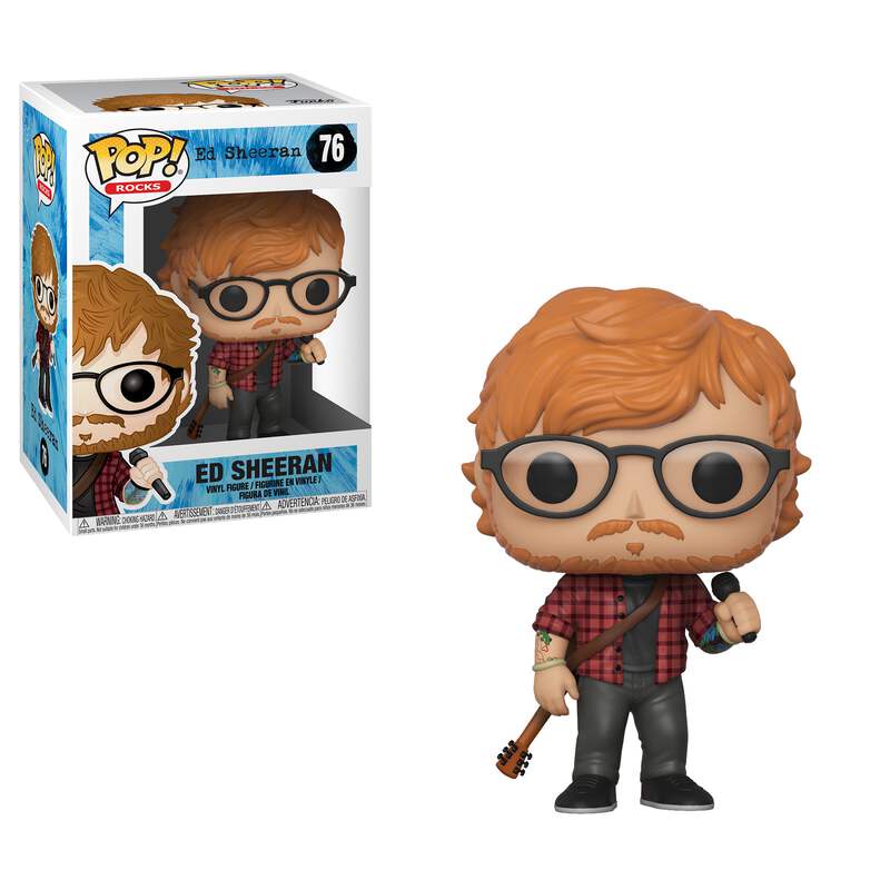 Funko POP! Rocks: Ed Sheeran (Damaged Box)[B] #76 | eBay