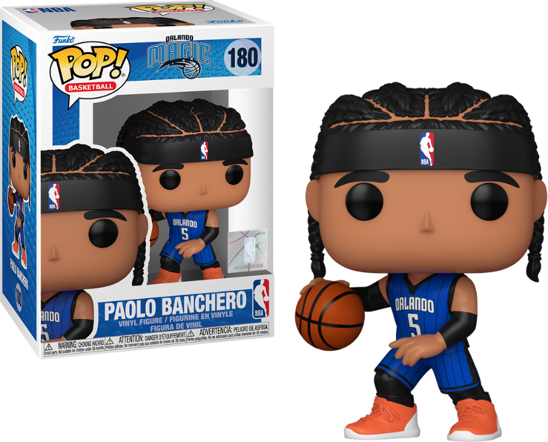 【fanatics】FunkoPop! Paolo Banchero 直筆サイン Paolo Banchero Orlando Magic Signed Funko Pop #180 Fanatics