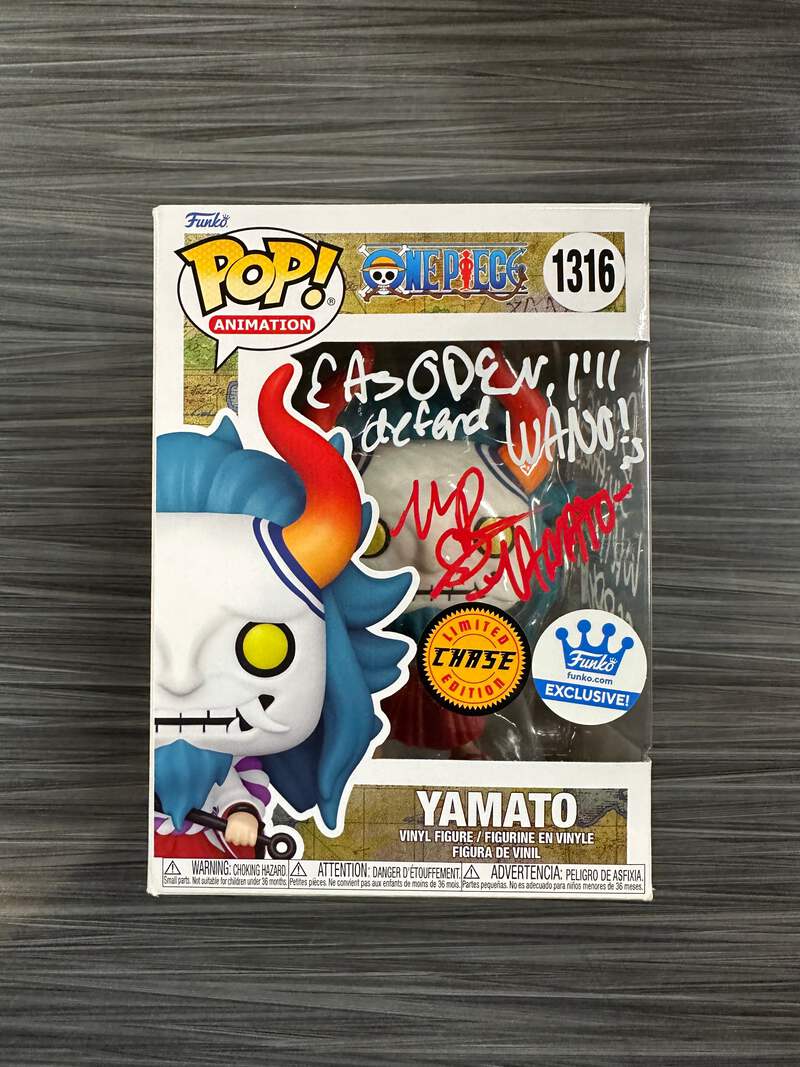 Funko POP! ワンピースYAMATO 1316 Chase 仮面付限定版 Funko Pop! Animation One Piece Yamato Chase Edition Funko