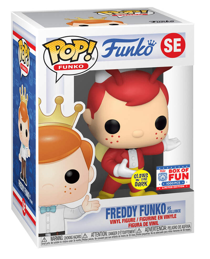 Funko POP! Funko: Freddy Funko As Jollibee (GiTD)(Box of Fun 1000