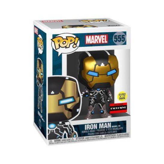 Funko POP! Marvel - Iron Man [Model 39](GiTD)(AAA) #555 | eBay