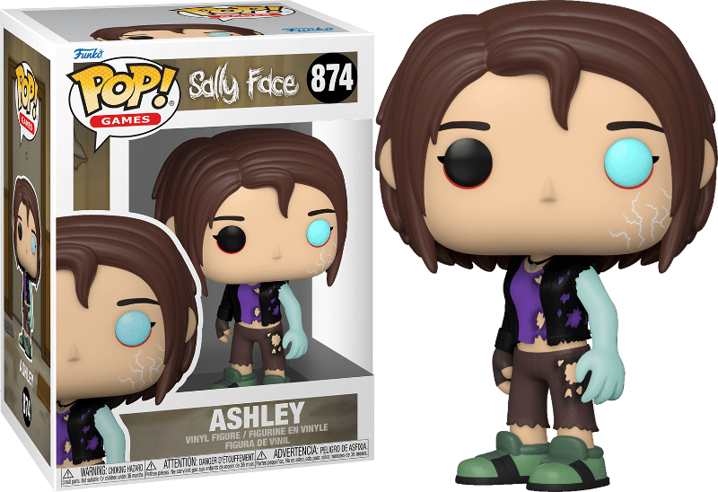 Funko POP! Games: Sally Face - Ashley (Damaged Box) #874 | eBay