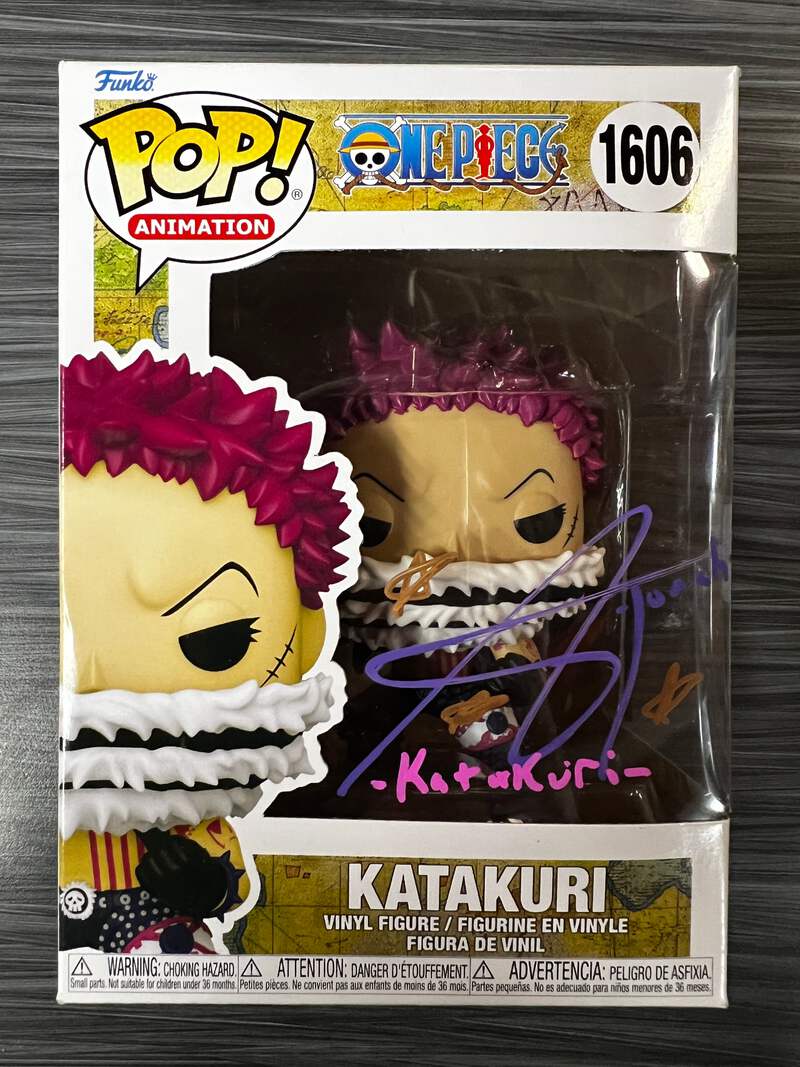 ☆satopoppo☆ Funko POP! Animation: One Piece - Katakuri (Signed/Jonah Scott