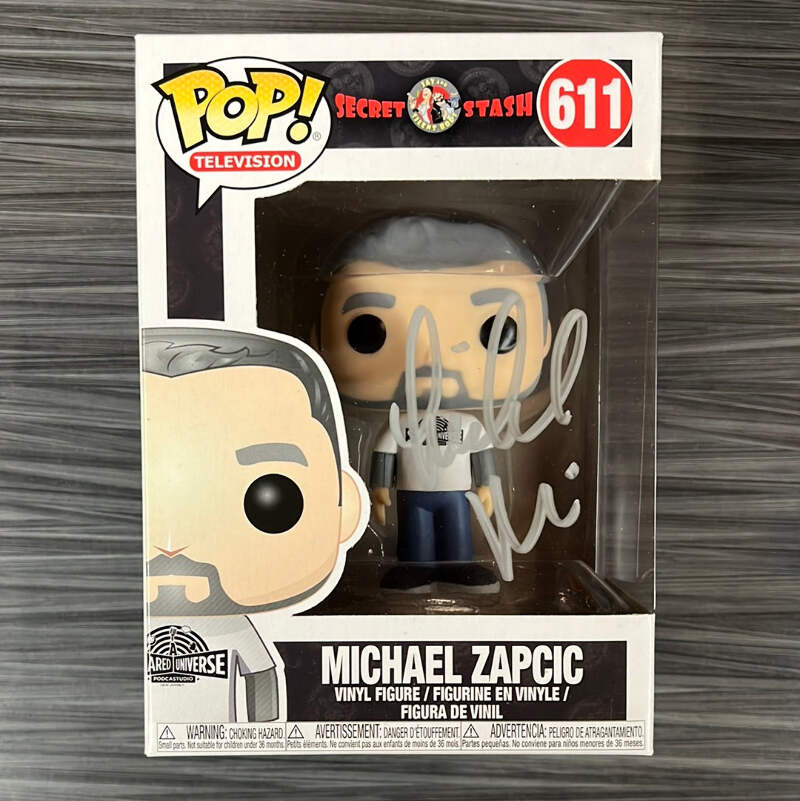 Funko POP! Television: Secret Stash - Michael Zapcic (Signed