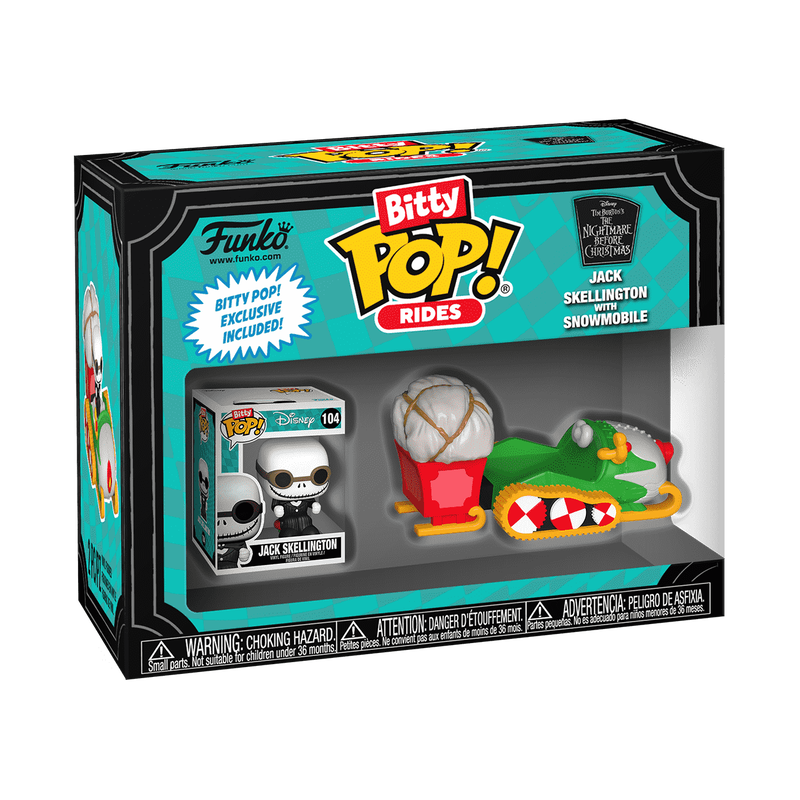 【稀少】REVISED JACK & BETTY Funko Bitty POP! Rides: The Nightmare Before Christmas - Jack