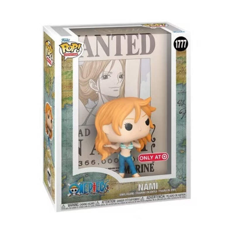 nami Funko POP! Animation: One Piece - Nami [Wanted Poster] (Target