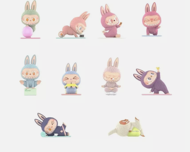 Pop Mart Labubu The Monsters: Lazy Yoga - Blind Box | eBay