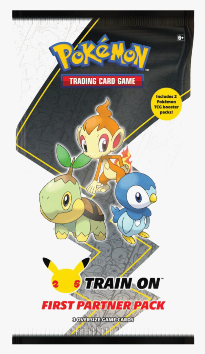 Pokémon TCG 25th Anniversary Celebrations First Partners Pack