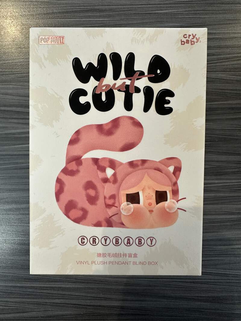 Pop Mart Crybaby: Wild But Cute Series - Vinyl Plush Pendant Blind