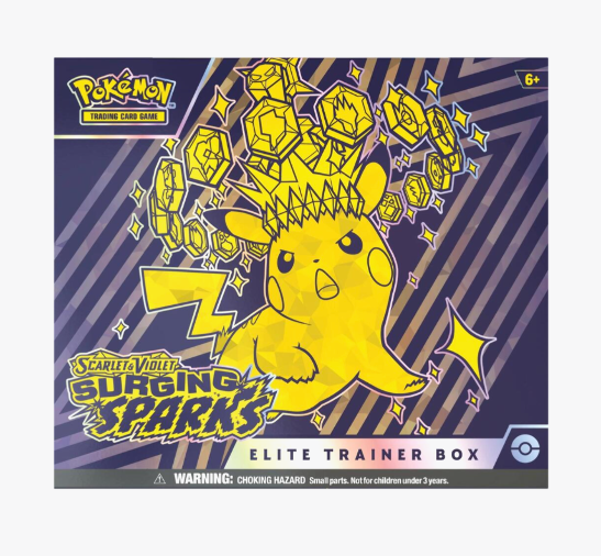 海外ポケモンセンター『Surging Sparks』エリートトレーナーボックス Pokémon TCG Scarlet & Violet Surging Sparks Elite Trainer