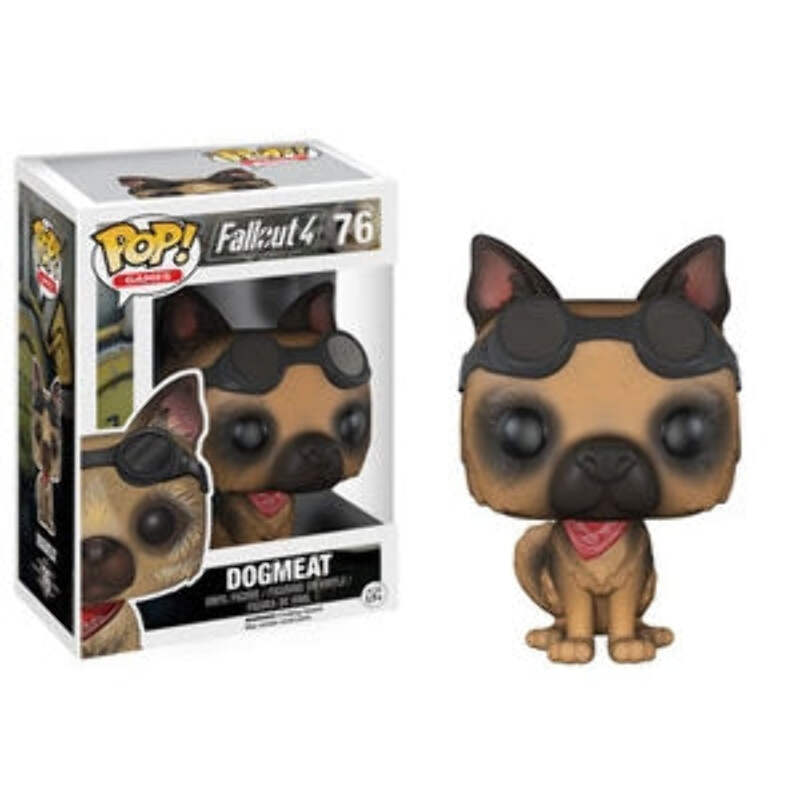 fallout4 ドッグミート リアルフィギュア♪② Funko POP! Games: Fallout 4 - Dogmeat (Damaged Box) #76 | eBay