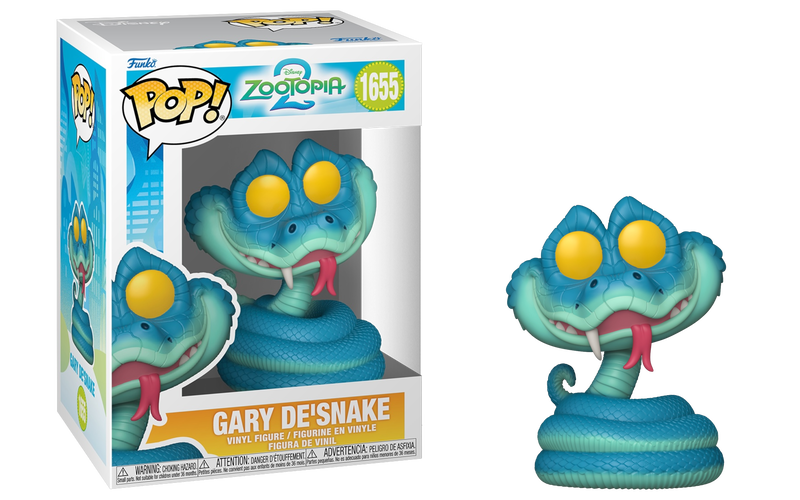 Funko POP! Disney: Zootopia 2 - Gary De'Snake #1655 | eBay