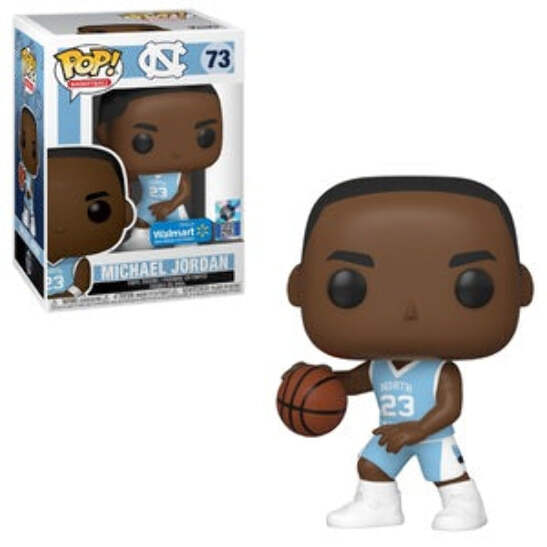 Funko POP! Basketball: UNC - Michael Jordan [Blue](Walmart) #73 | eBay