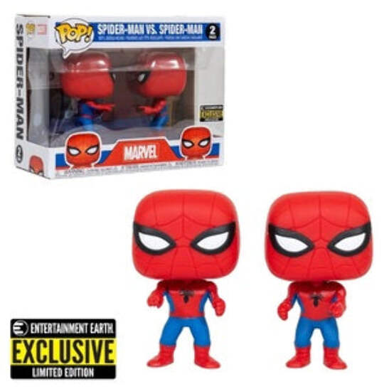 Funko POP! マーベル スパイダーマン vs. スパイダーマン Funko POP! Spider-Man VS. Spider-Man (Entertainment Earth) [2-Pack