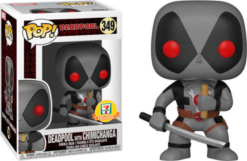 Funko POP! Deadpool: Deadpool with Chimichanga (7-11) #349