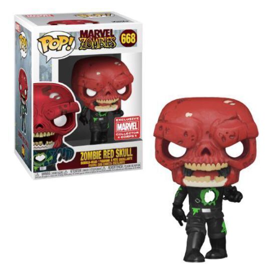 Funko POP! Marvel Zombies: Zombie Red Skull (Marvel Collector