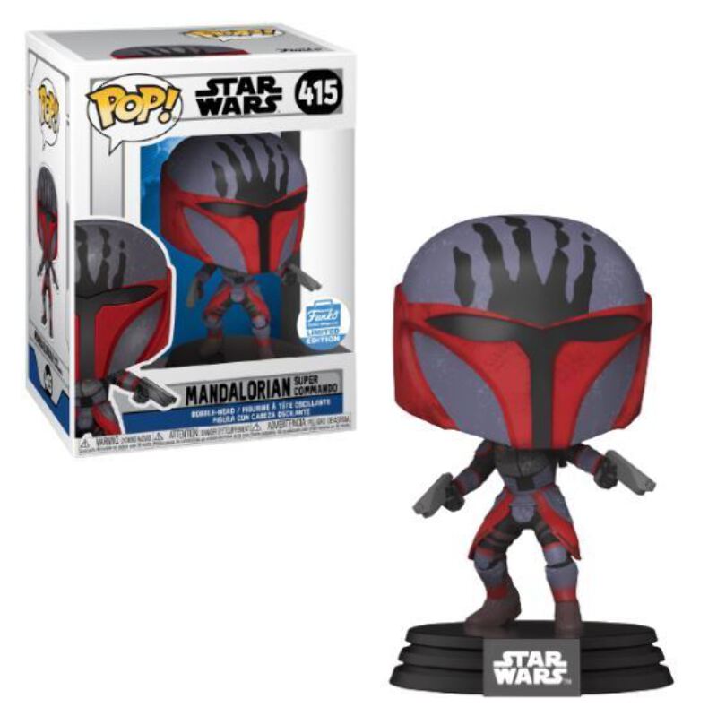 Amazon.com: Funko Pop! Star Wars The Mandalorian with