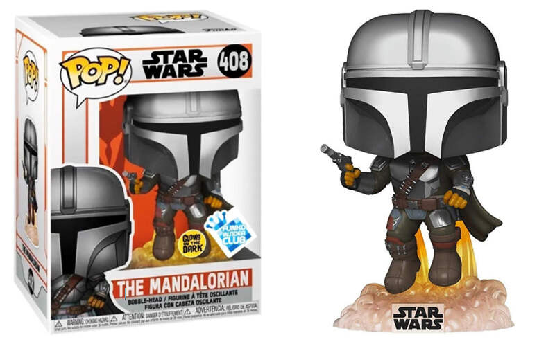 Funko POP! Star Wars - The Mandalorian (GiTD)(GameStop) #408