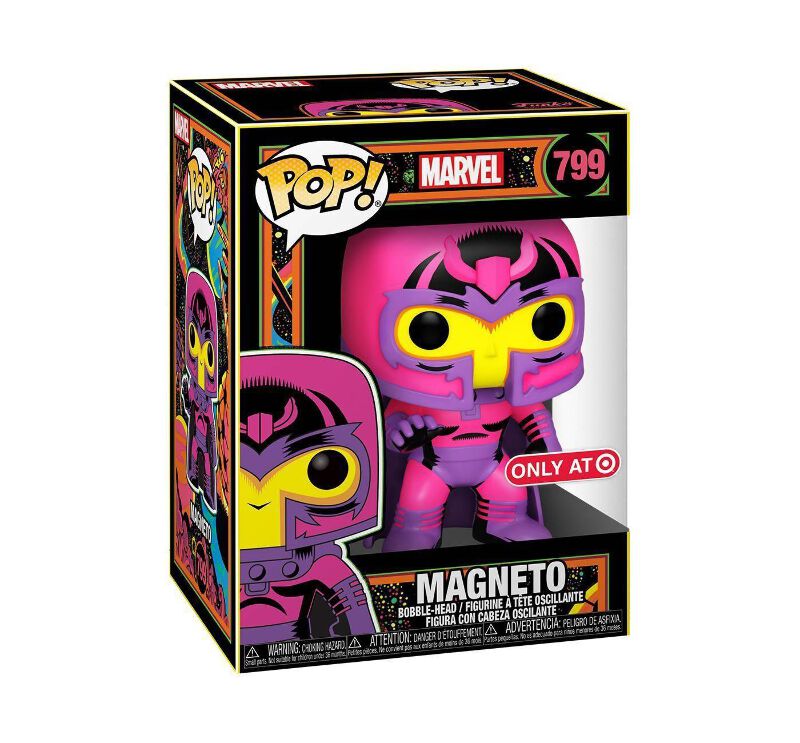 Funko POP! Marvel: Magneto [Black Light] (Target) #799 | eBay