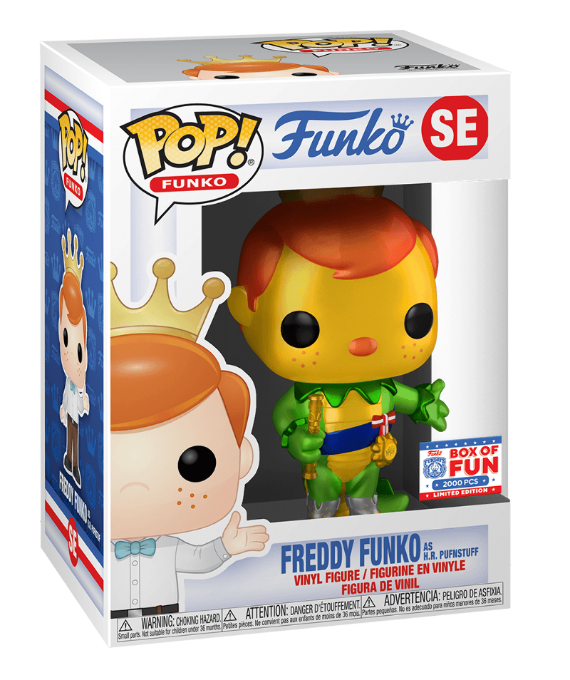 ⭐︎puftf⭐︎ Funko Pop H.R. Pufnstuf Cling Figure Limited Edition Signed