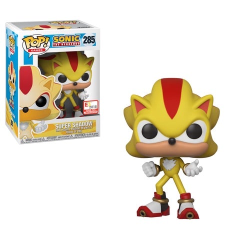 Funko POP! Games: Sonic The Hedgehog - Super Shadow (E3 2018)(1500