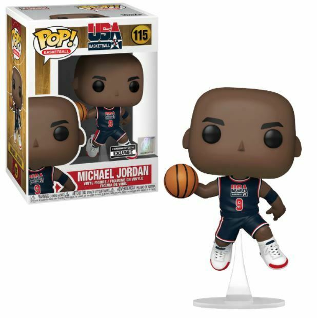 スポーツ Funko Pop USA Michael Jordan #114 & #115 Funko Pop! Basketball USA Basketball Michael Jordan Foot