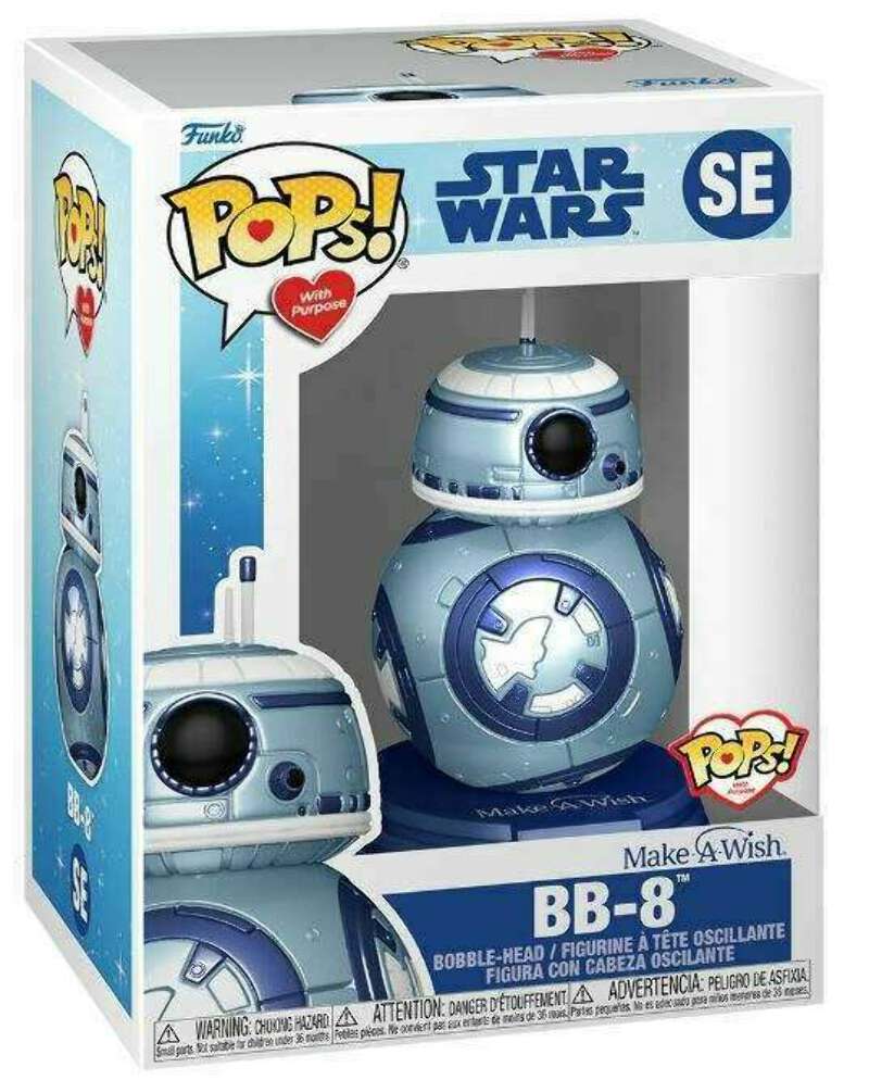 Funko POP! With Purpose: Star Wars - BB-8 [Make-A-Wish] #SE | eBay