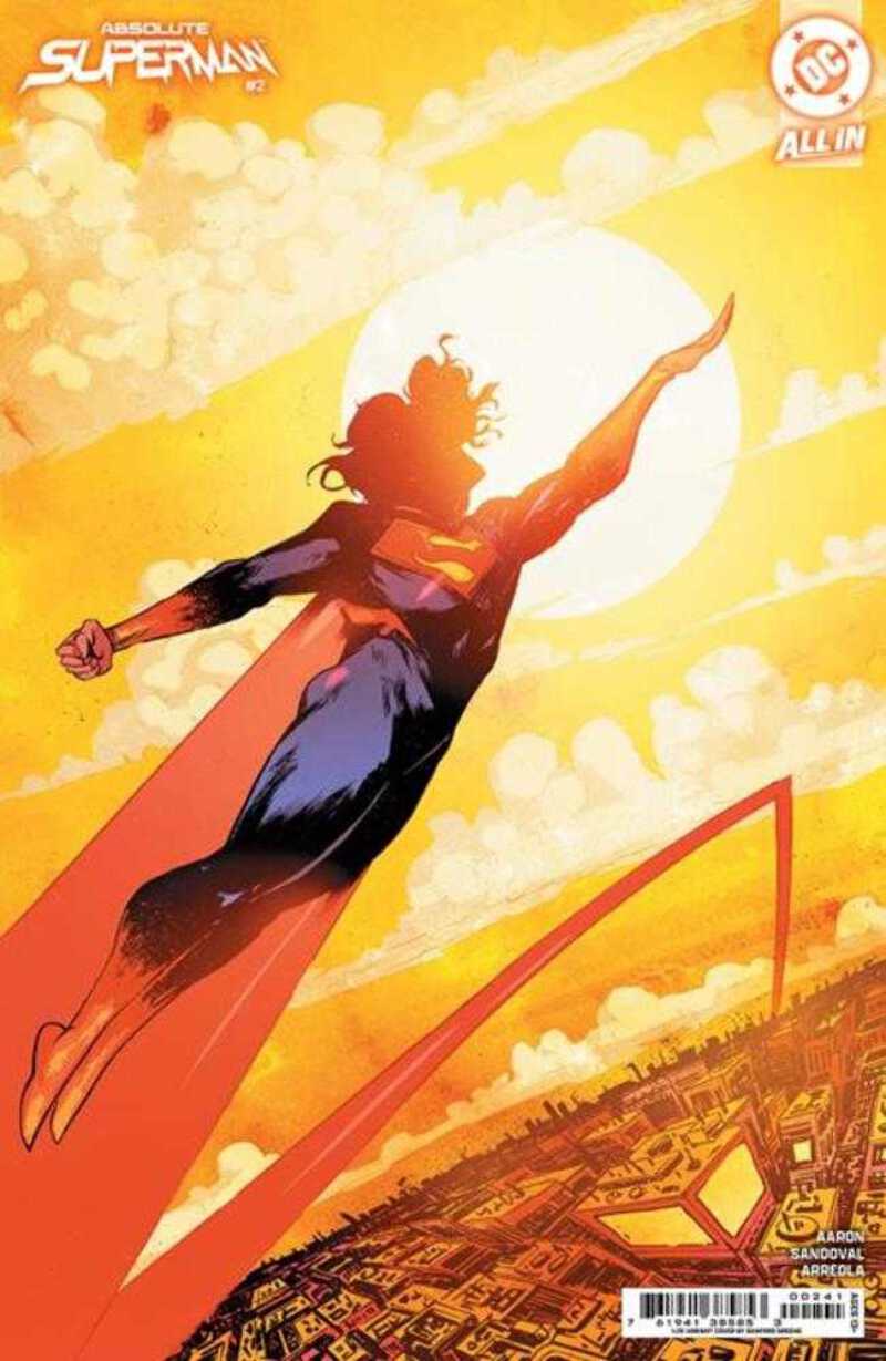 Absolute Superman #2 Cover D 1 in 25 Sanford Greene Card Stock