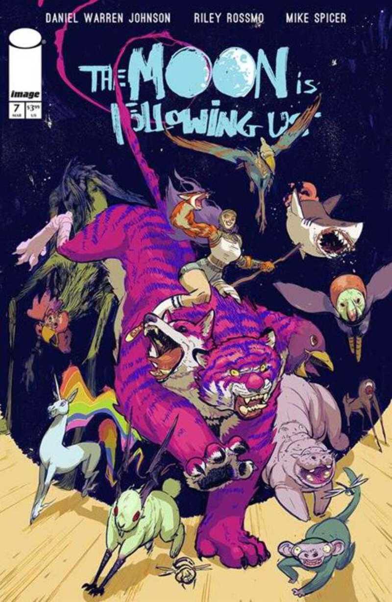 The Moon Is Following Us #7 (Of 10) Cover A Riley Rossmo & Mike