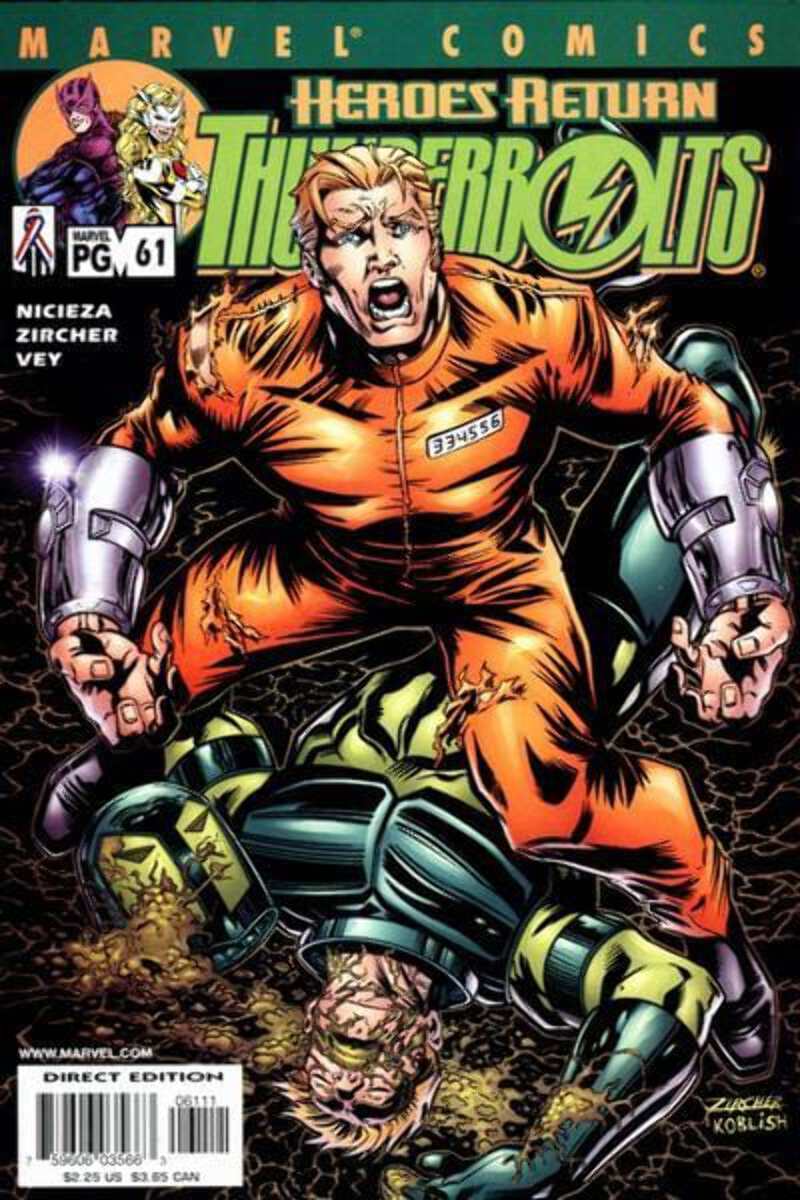 Thunderbolts #61 [VF] | eBay