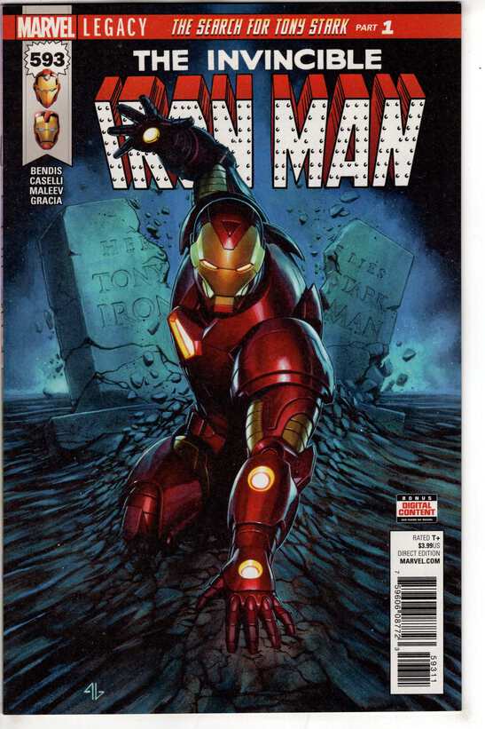 INVINCIBLE IRON MAN #593 LEG | eBay