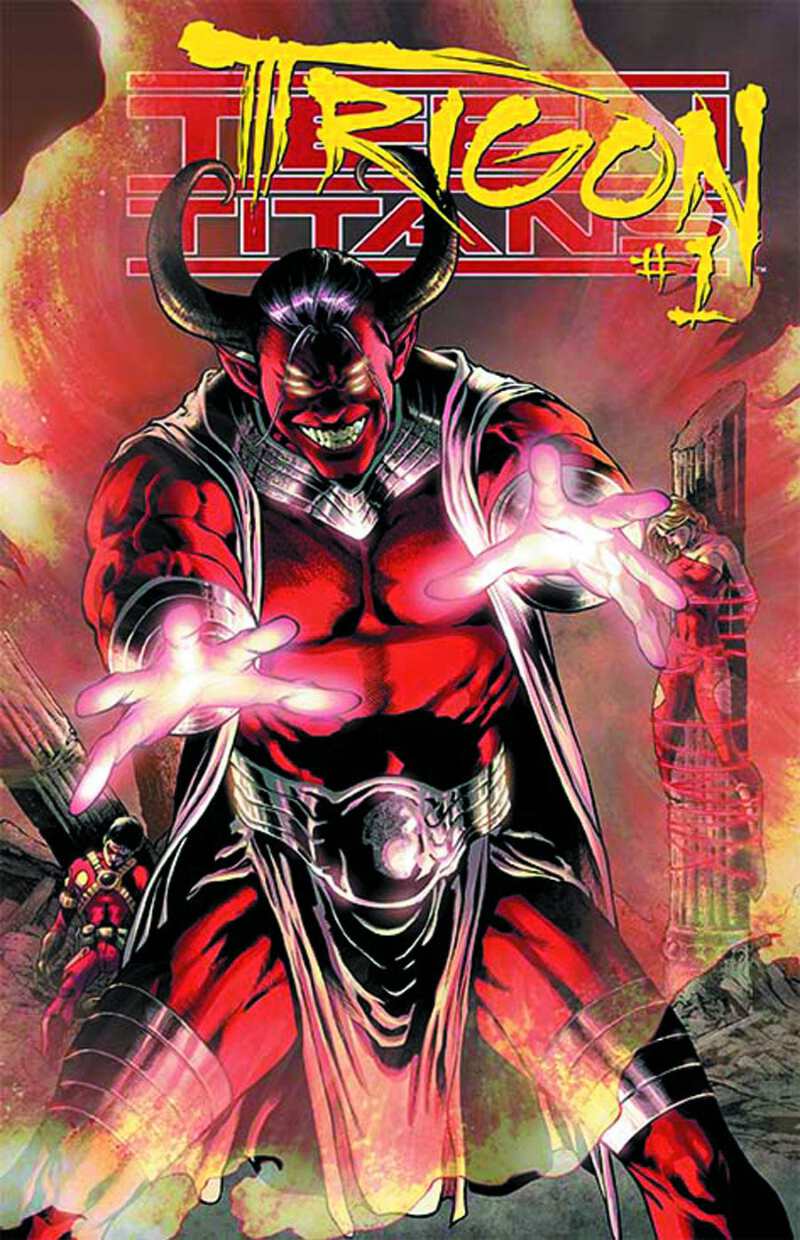 【RITAO CHAN】Trigon Energy TEEN TITANS #23.1 TRIGON STANDARD ED | eBay