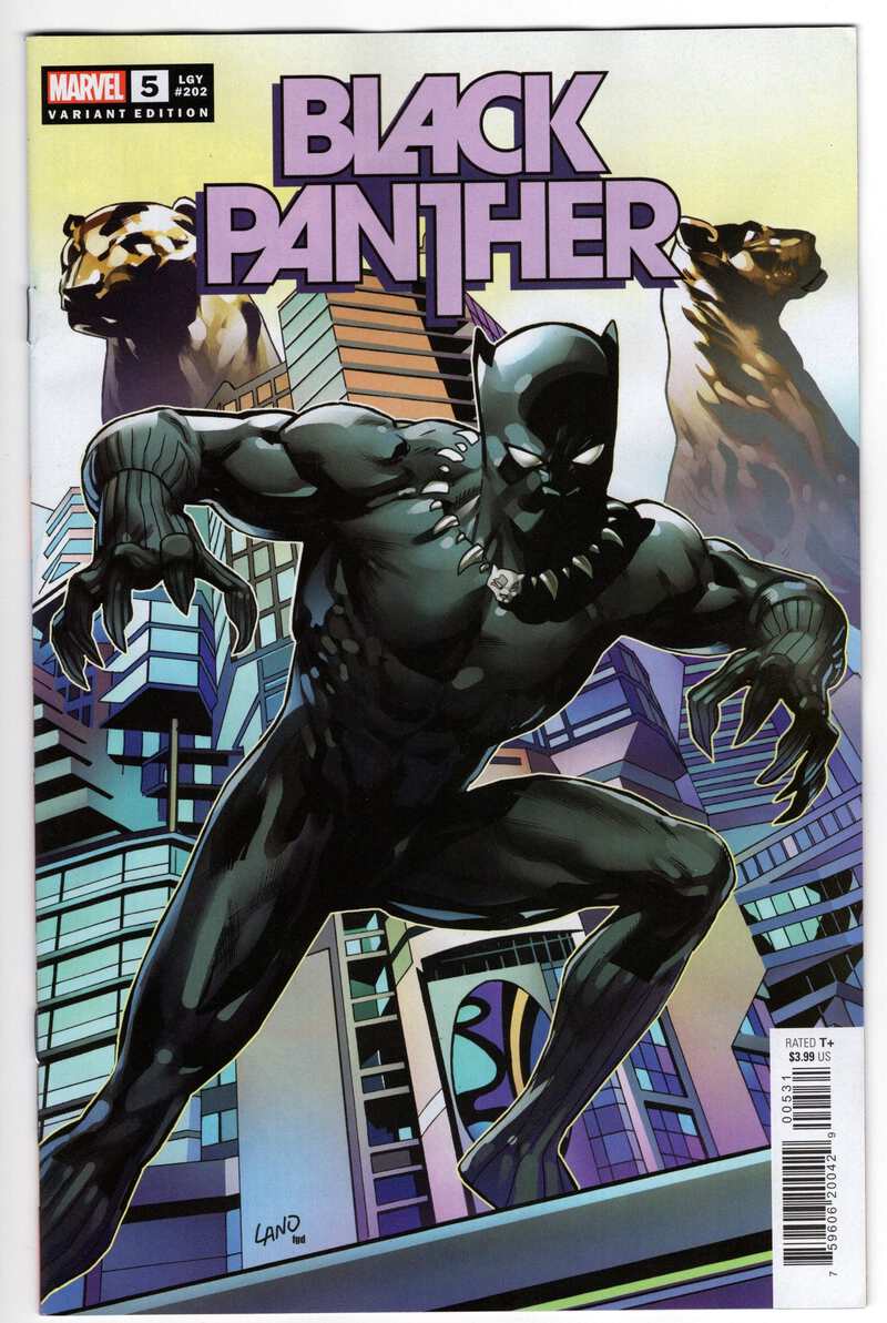 アメコミ　ブラックパンサー　BLACK PANTHER　5冊セット　英語版 BLACK PANTHER #5 LAND VARIANT | eBay