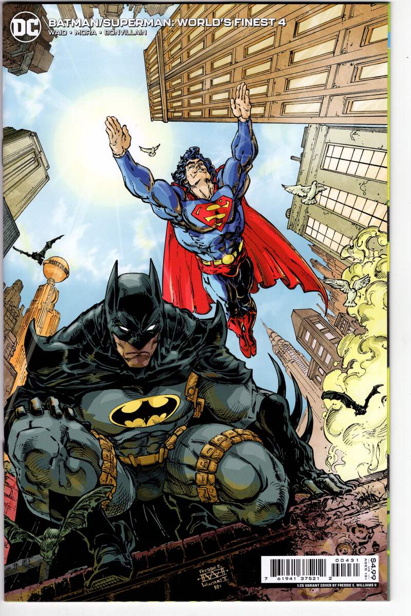 BATMAN SUPERMAN WORLDS FINEST #4 CVR C 1:25 WILLIAMS II