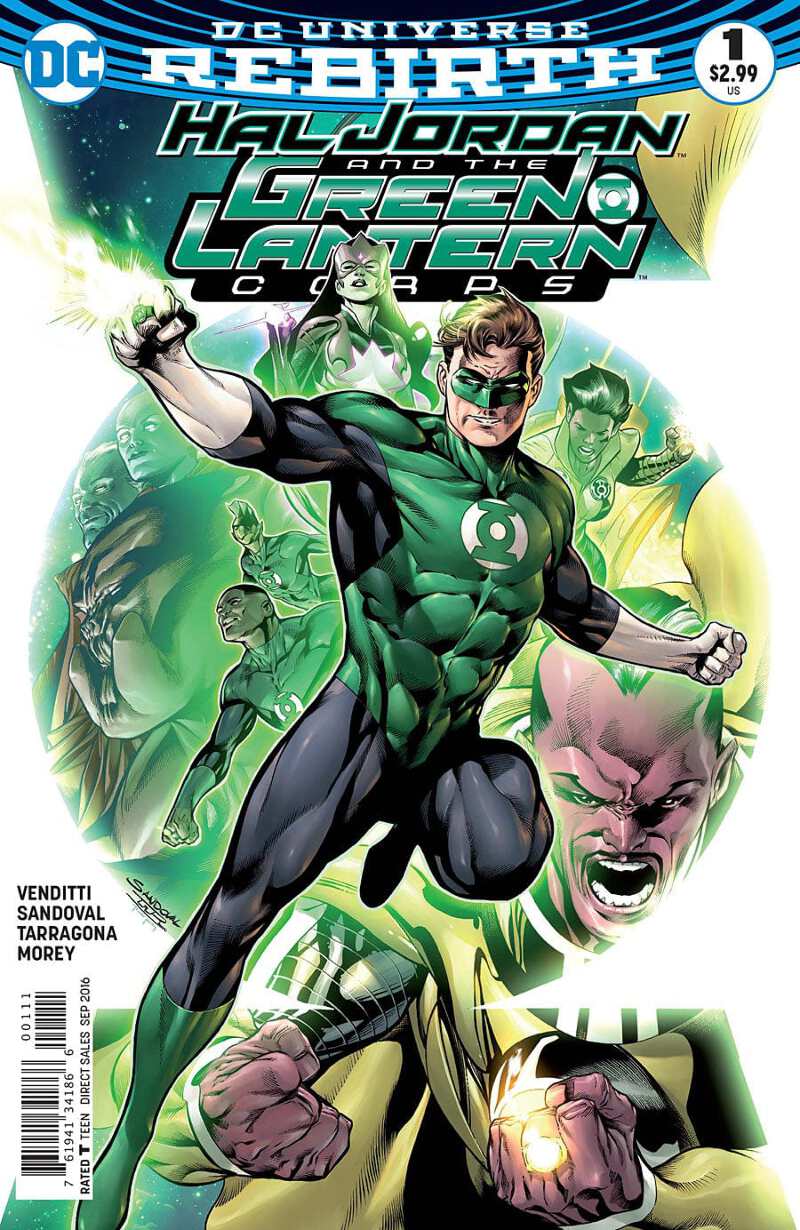 HAL JORDAN AND THE GREEN LANTERN CORPS #1 [VF/NM] | eBay