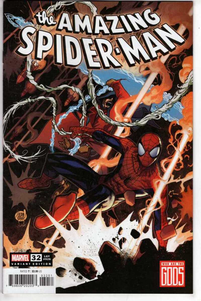 Amazing Spider-Man 32 Adam Kubert G.O.D.S. Variant [G.O.D.S.] | eBay